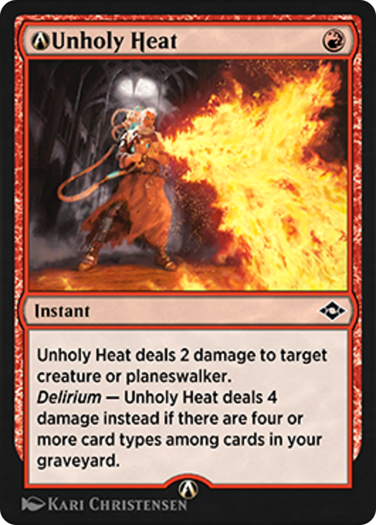 A-Unholy Heat Card Image