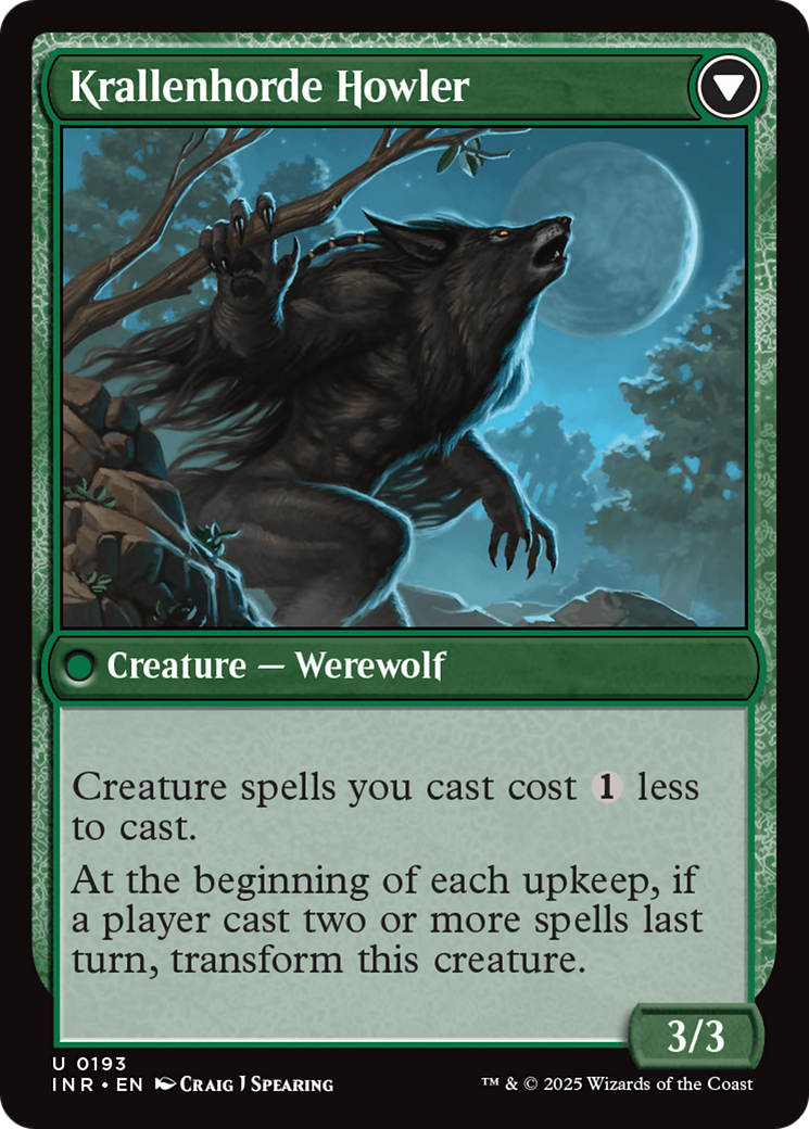 Duskwatch Recruiter // Krallenhorde Howler Card Image