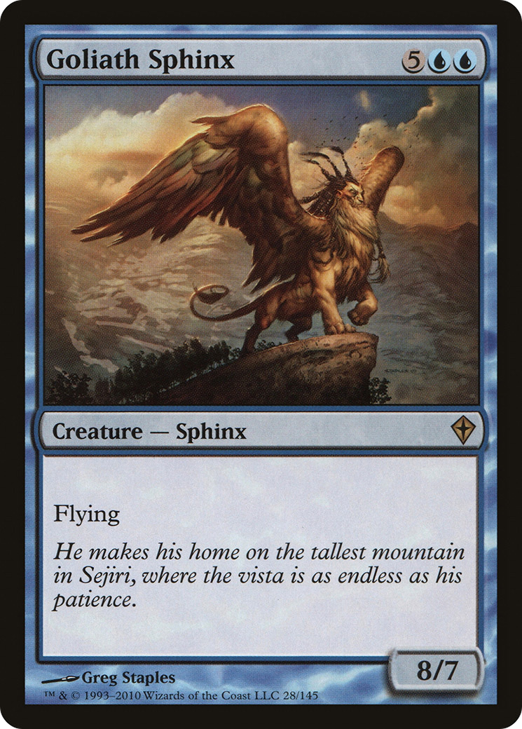 Goliath Sphinx Card Image