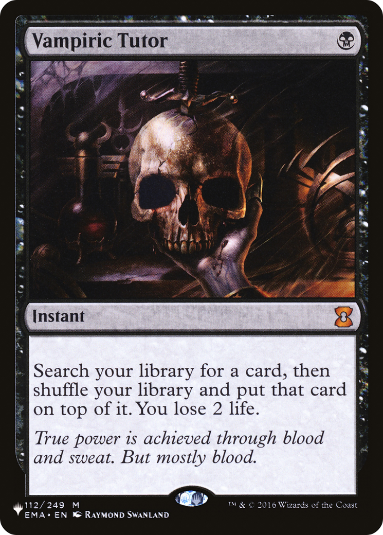 Vampiric Tutor Card Image