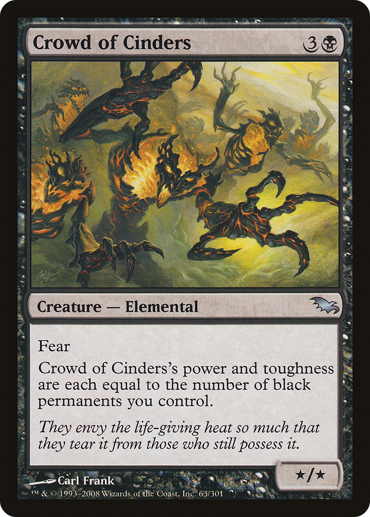 Crowd of Cinders Card Image
