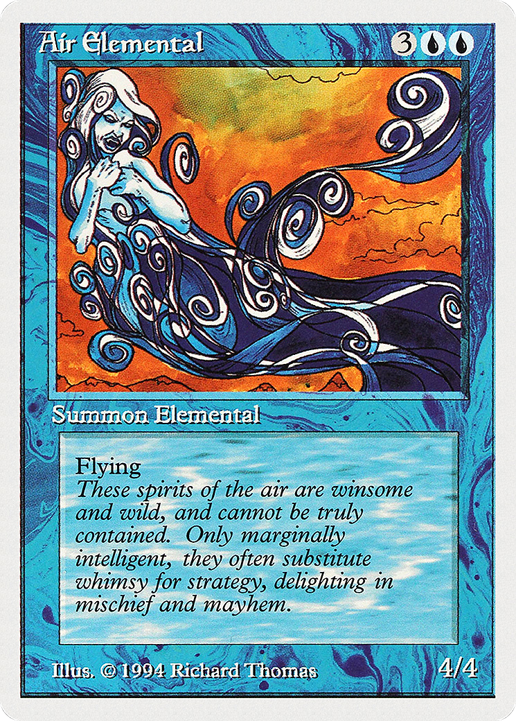 Air Elemental Card Image