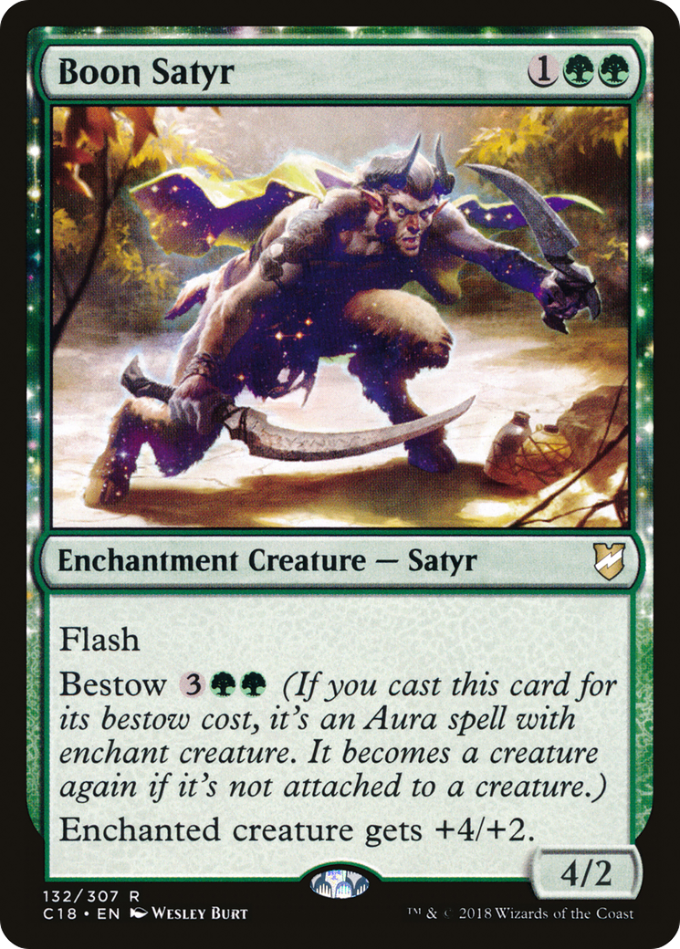 Boon Satyr Card Image