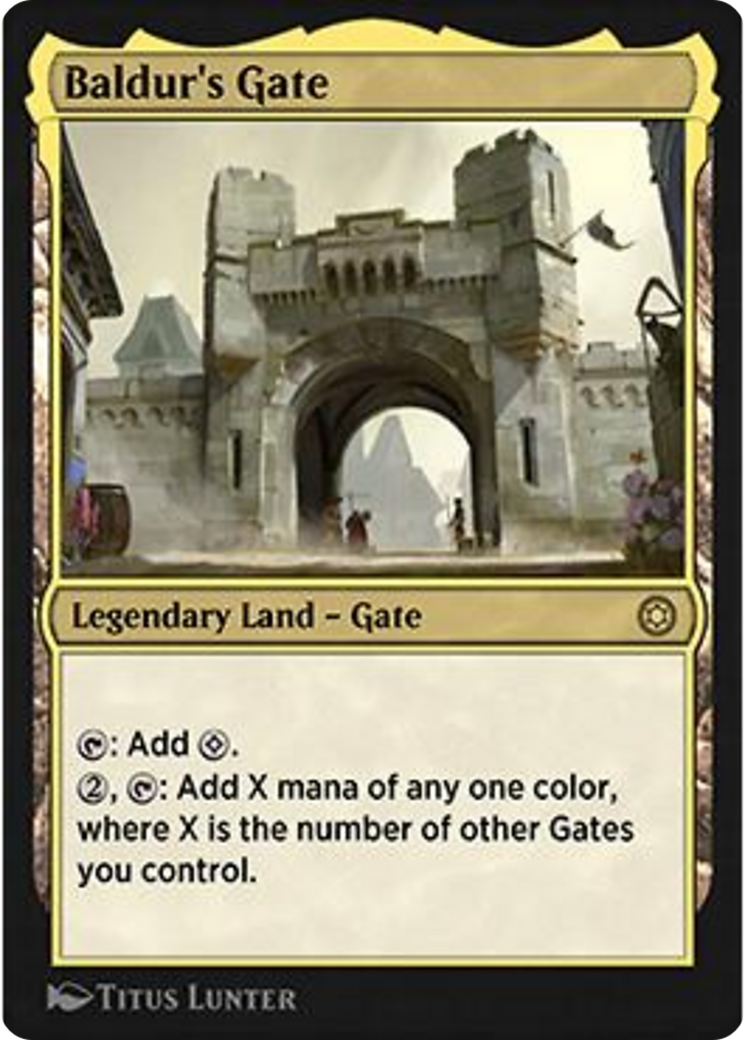 Baldur's Gate Alchemy Horizons Baldur's Gate Magic the Gathering