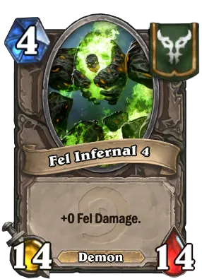 Fel Infernal 4 Card Image