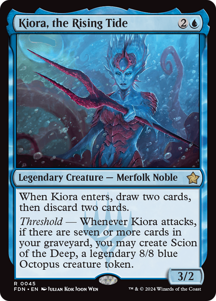 Kiora, the Rising Tide Card Image