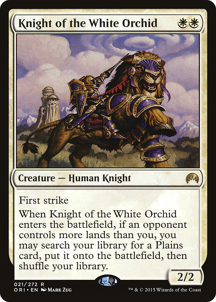 Knight of the White Orchid Card Image