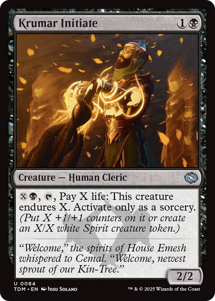 Krumar Initiate Card Image