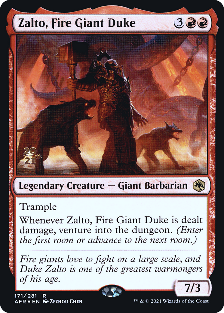 Zalto, Fire Giant Duke Card Image