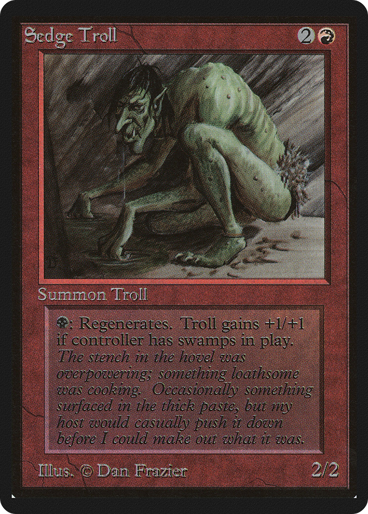 Sedge Troll Card Image