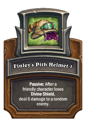 Finley's Pith Helmet 1 Card Image