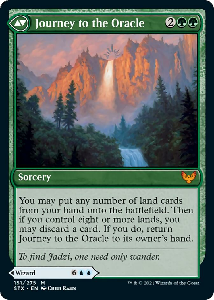 Jadzi, Oracle of Arcavios // Journey to the Oracle Card Image