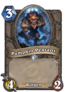 Pumpkin Peasant Card Image