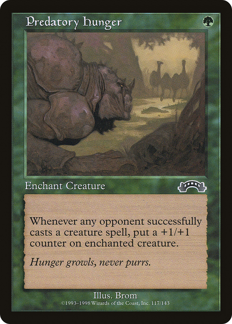 Predatory Hunger Card Image