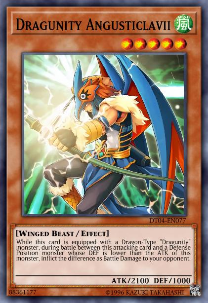 Dragunity Angusticlavii Card Image