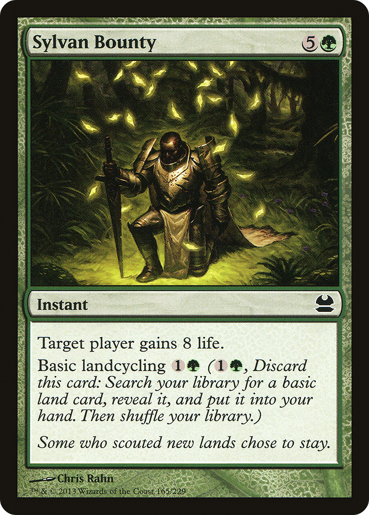 Sylvan Bounty Card Image