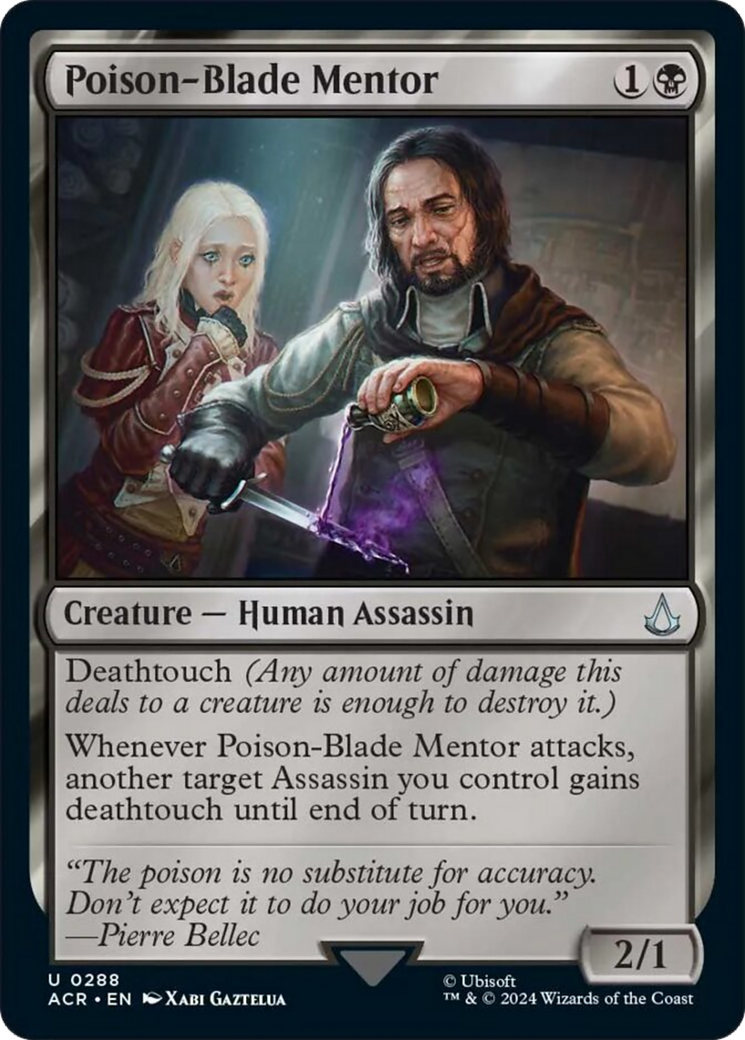 Poison-Blade Mentor Card Image