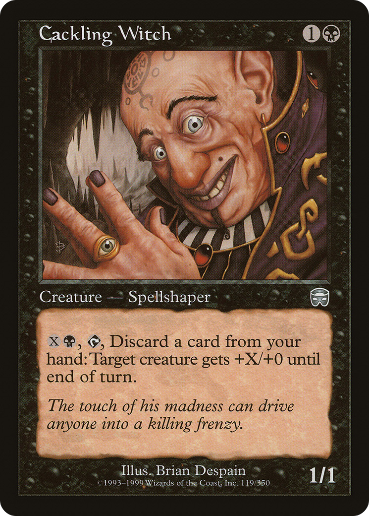 Cackling Witch Card Image