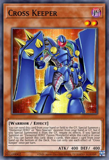 Cross Keeper Yu-Gi-Oh Card, Art 2