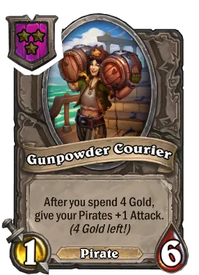 Gunpowder Courier Card Image