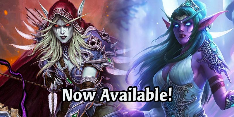 Descent of Dragons is LIVE! Tyrande Available for Free, Sylvanas in the Shop