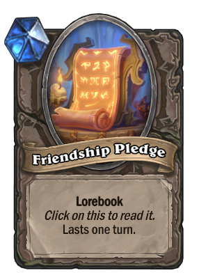Friendship Pledge Card Image