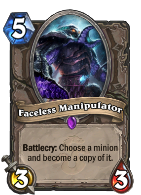 Faceless Manipulator Card Image