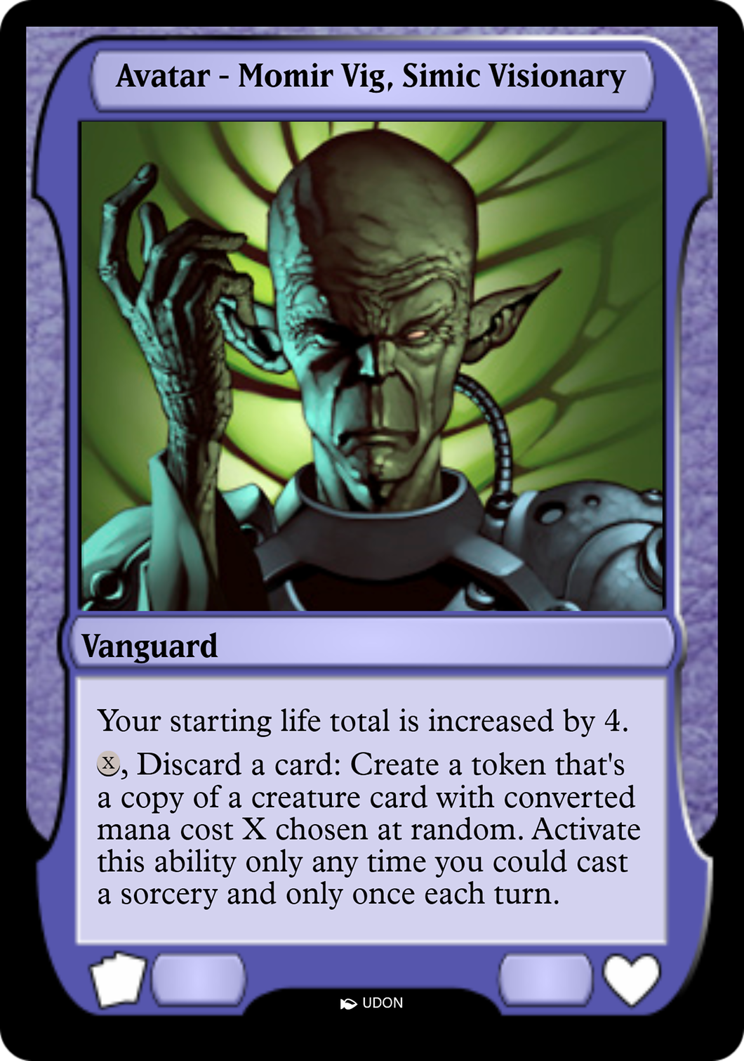 Momir Vig, Simic Visionary Avatar Card Image