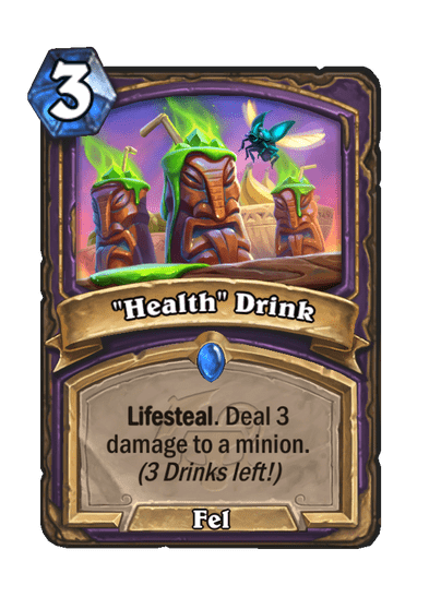 "Health" Drink Card Image