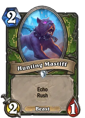 Hunting Mastiff Card Image