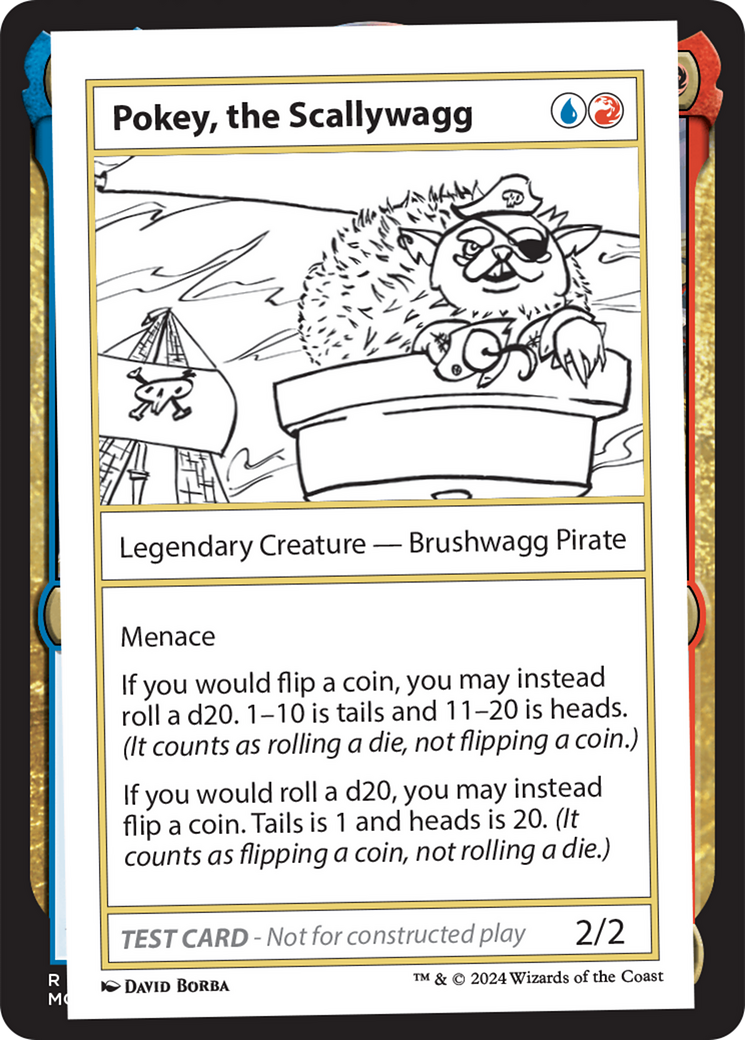 Pokey, the Scallywagg Card Image