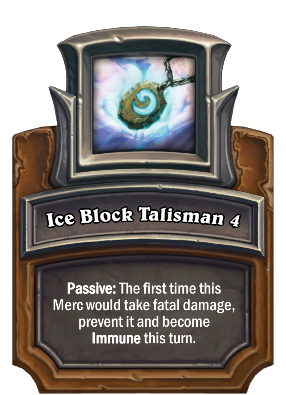 Ice Block Talisman {0} Card Image