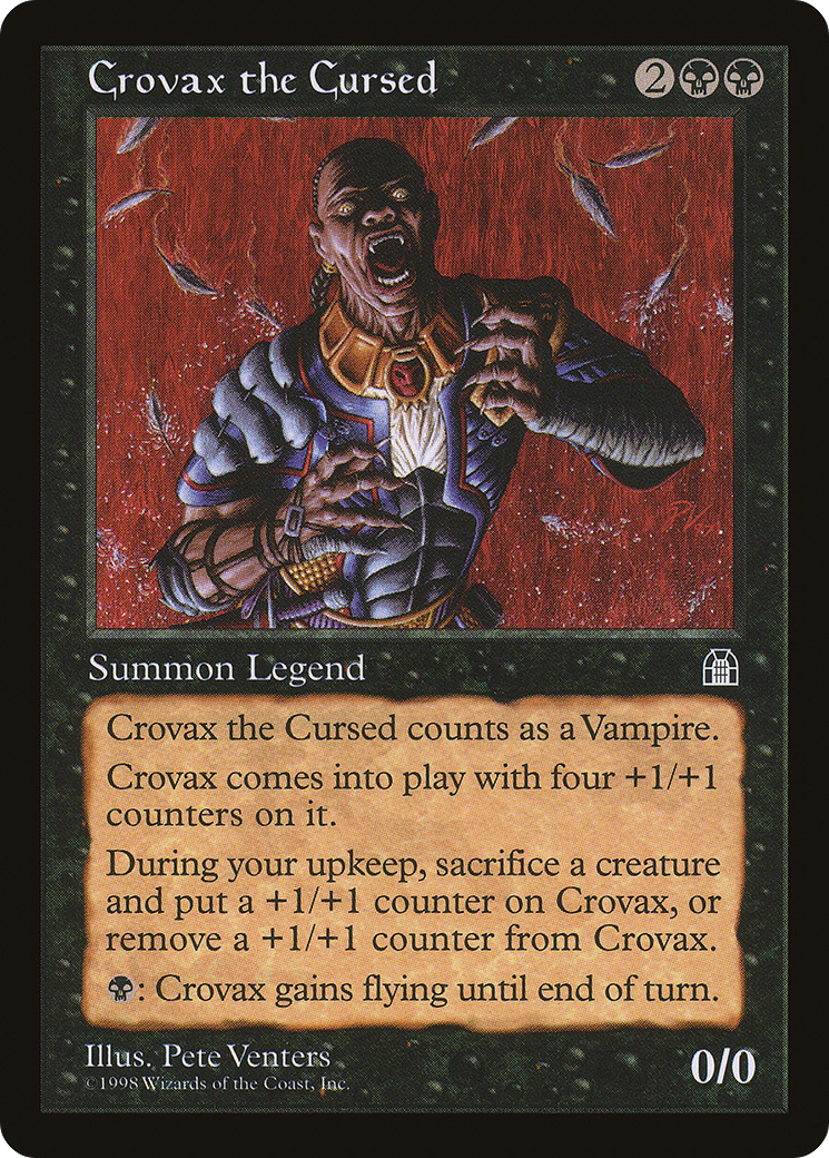 Crovax the Cursed Card Image