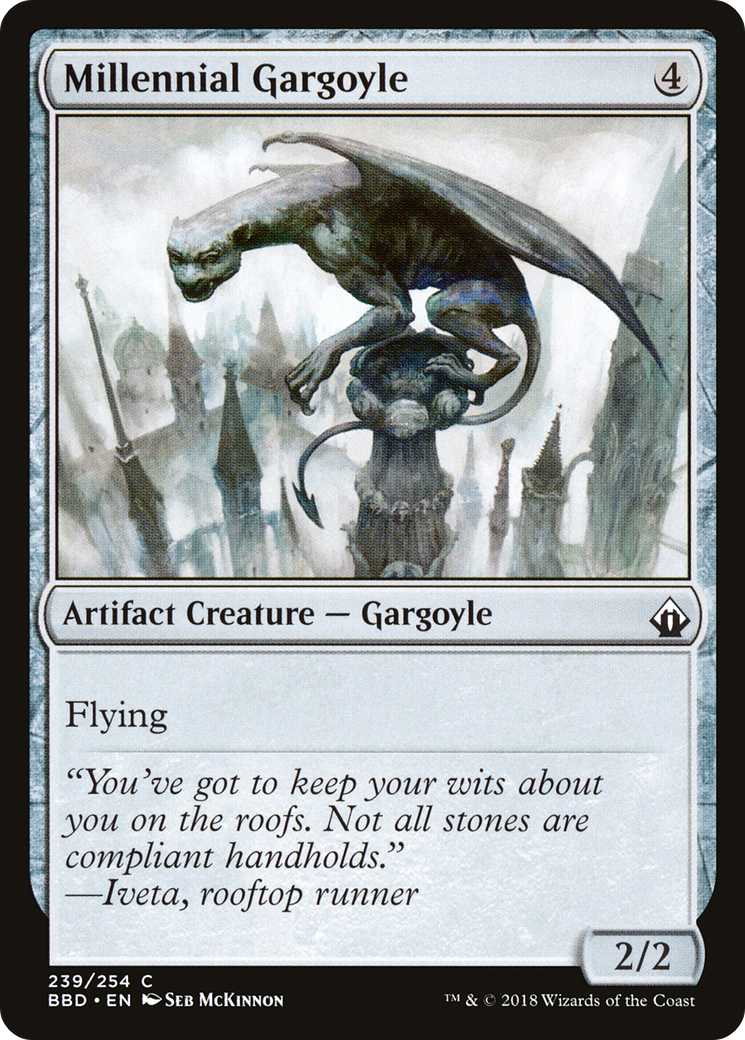 Millennial Gargoyle Card Image