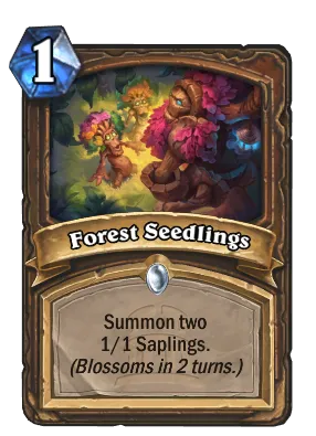 Forest Seedlings Card Image