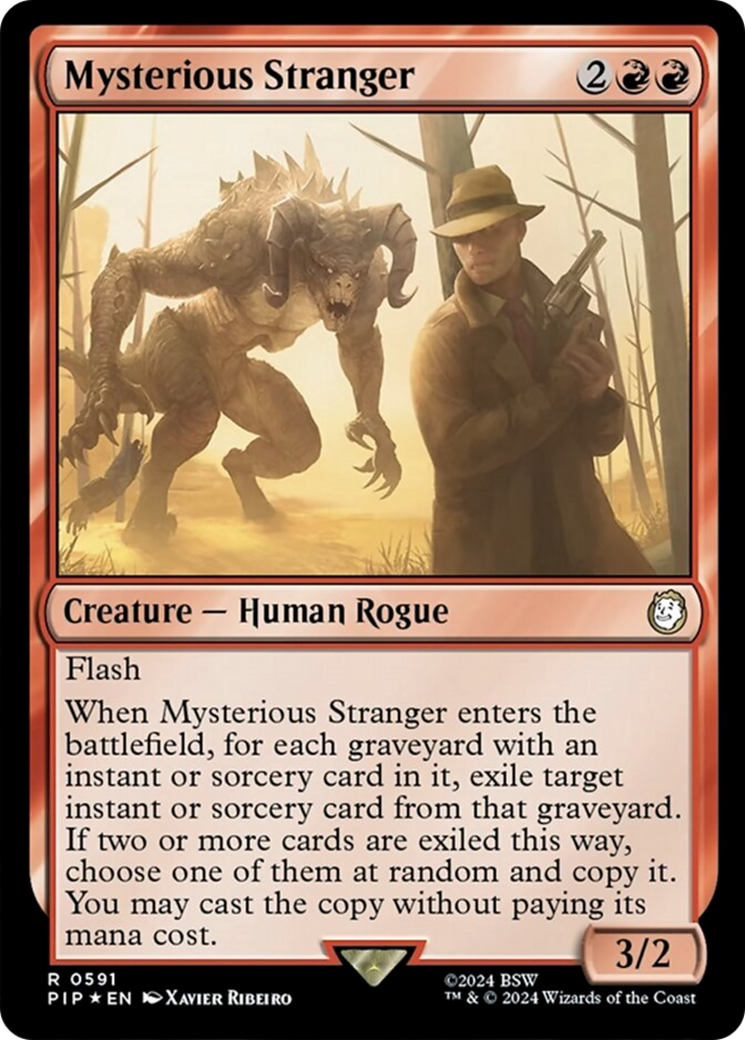 Mysterious Stranger Card Image