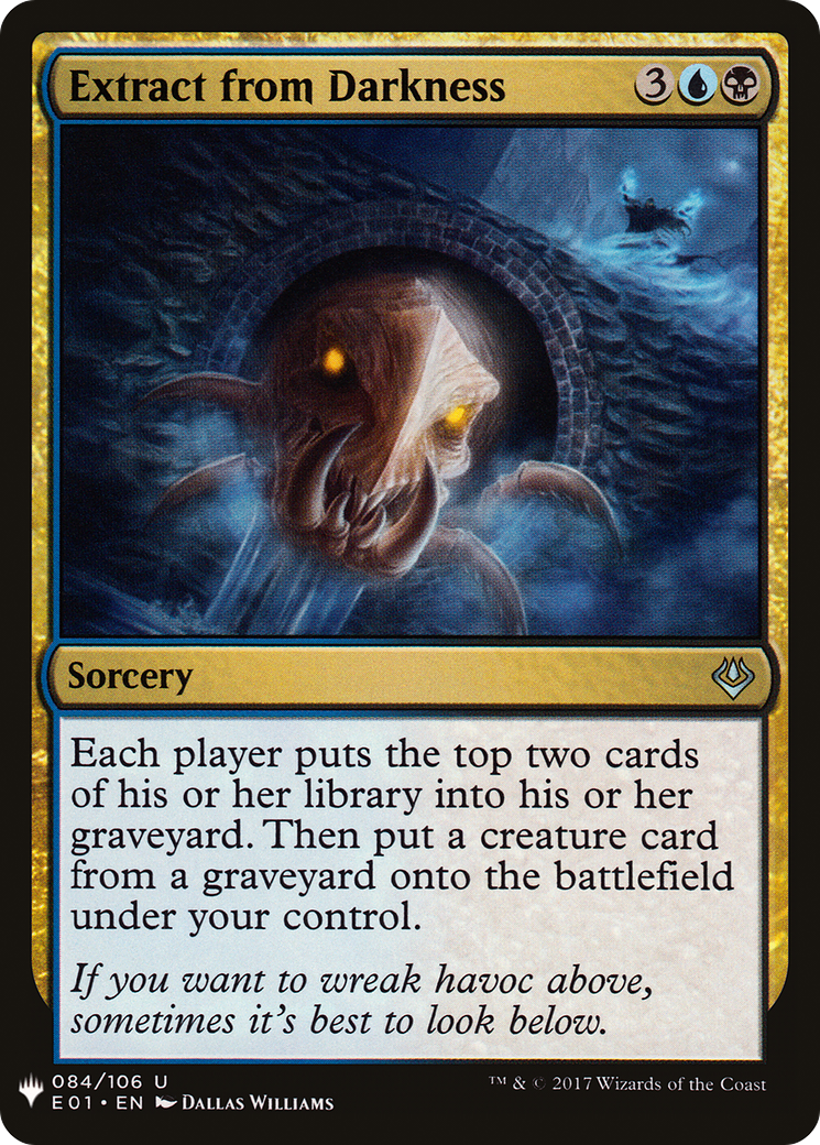 Extract from Darkness Card Image