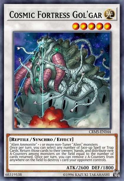 Cosmic Fortress Gol'gar Card Image