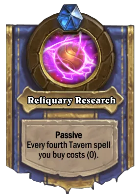 Reliquary Research Card Image