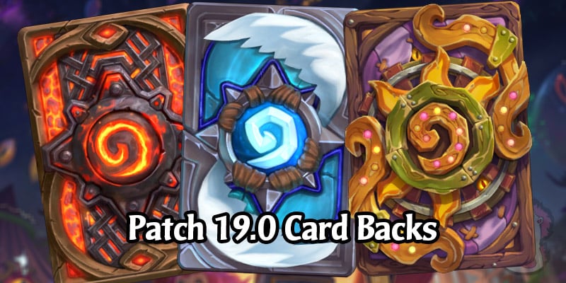 The 3 New Card Backs in Hearthstone's Darkmoon Faire Patch 19.0
