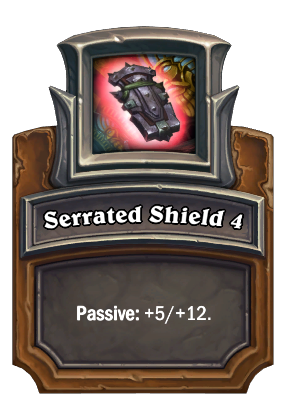 Serrated Shield {0} Card Image