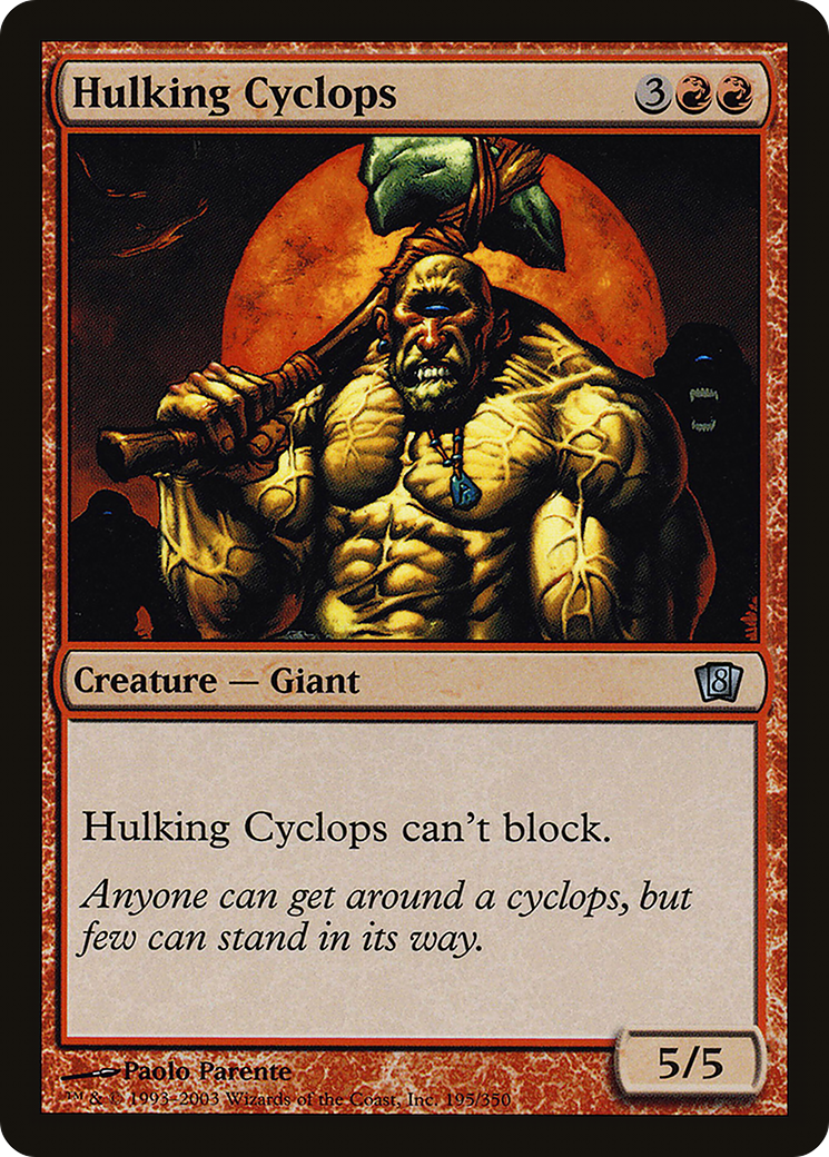 Hulking Cyclops Card Image