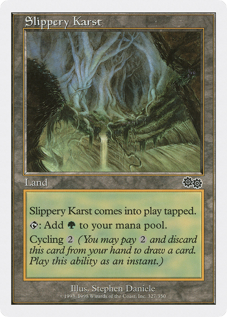 Slippery Karst Card Image