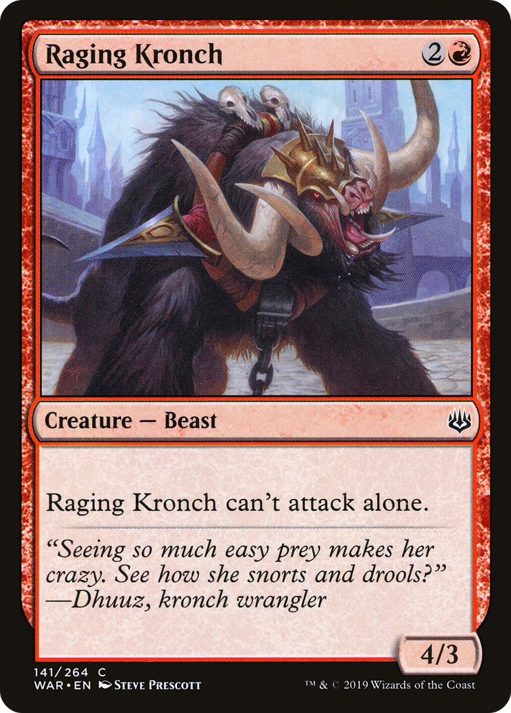 Raging Kronch Card Image