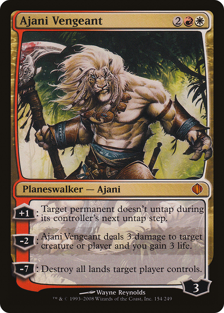 Ajani Vengeant Card Image