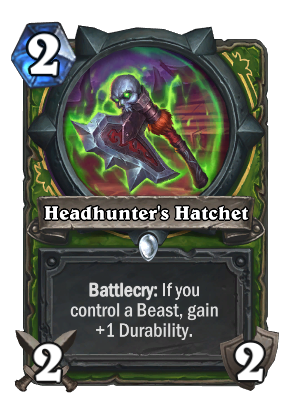 Headhunter's Hatchet Card Image