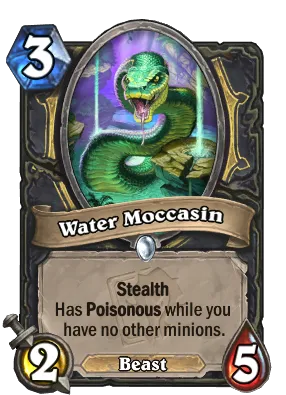 Water Moccasin Card Image