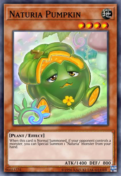 Naturia Pumpkin Card Image