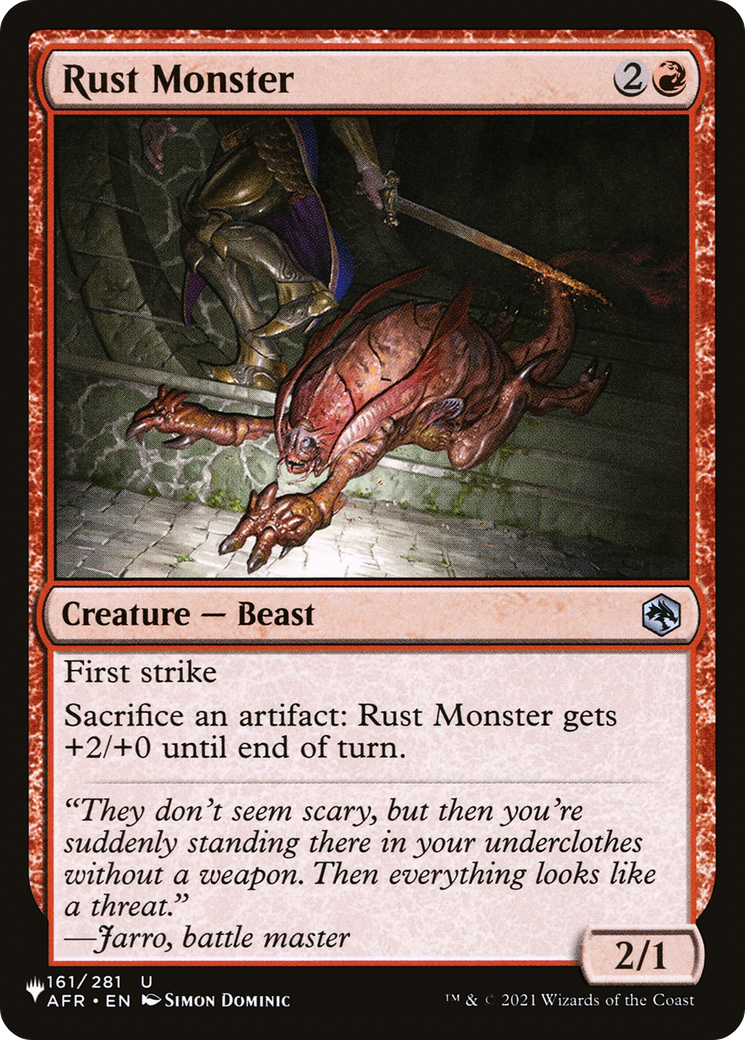 Rust Monster Card Image