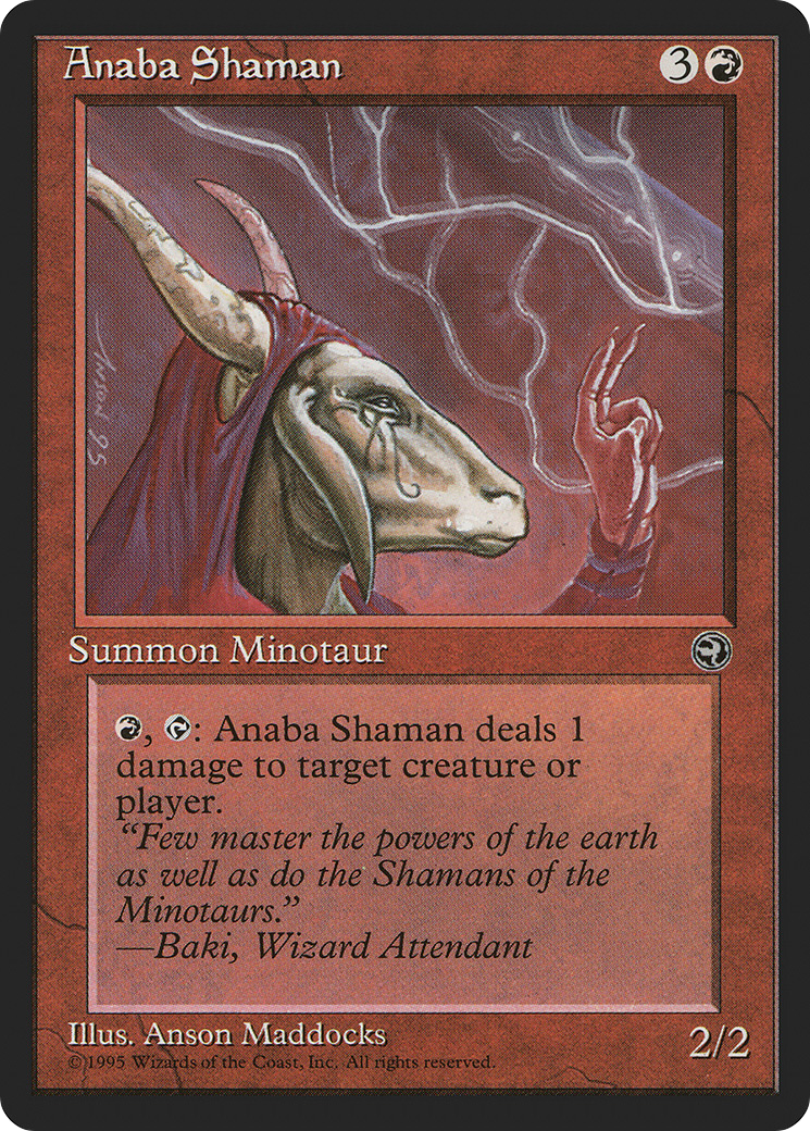 Anaba Shaman Card Image